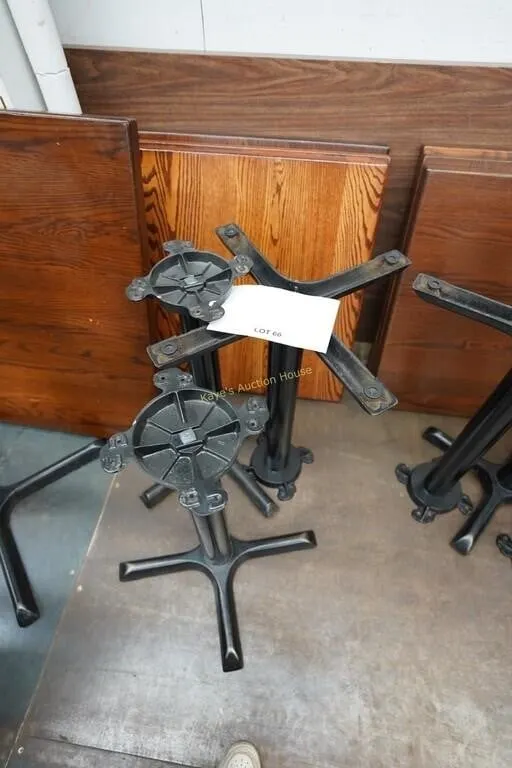 3-high quality restaurant tables