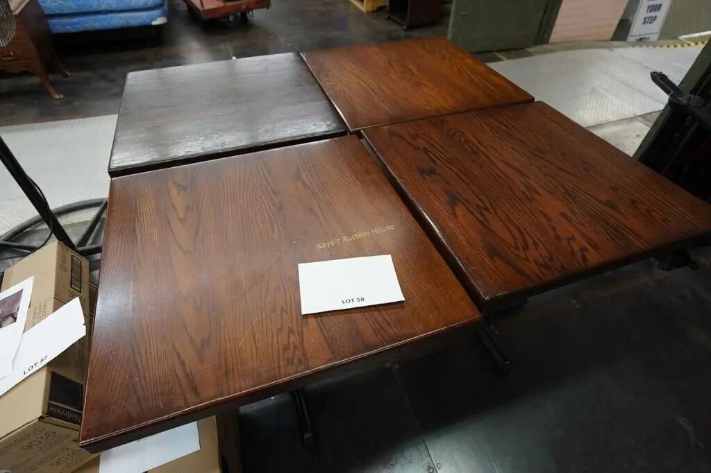 4-high quality restaurant tables