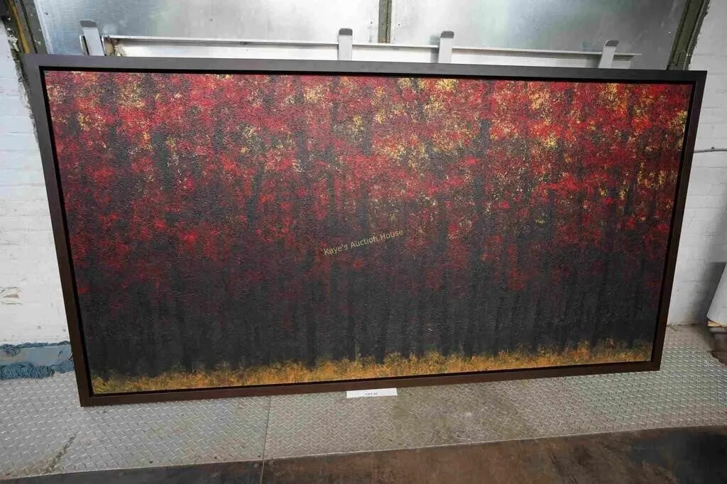 very large abstract painting