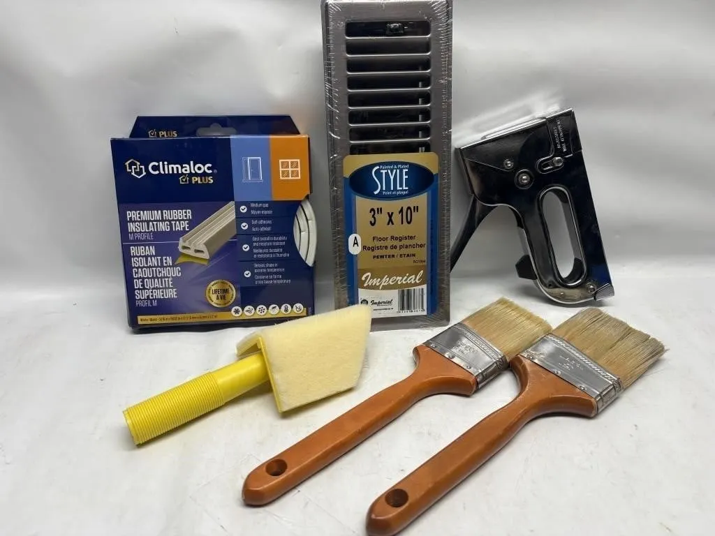 Home Improvement Tool & Hardware Lot: Vent,