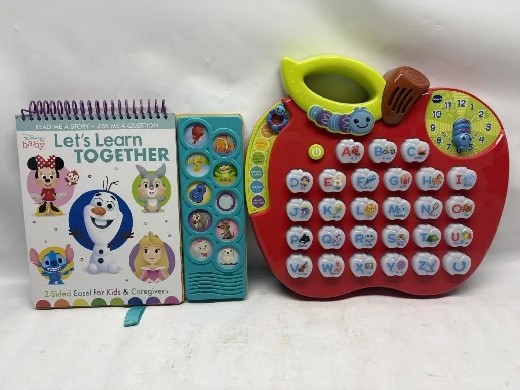 Disney Baby Book, Sound Panel & VTech Alphabet