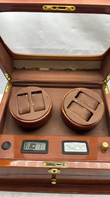 Automatic Watch Winder Box for 4 watches no cord