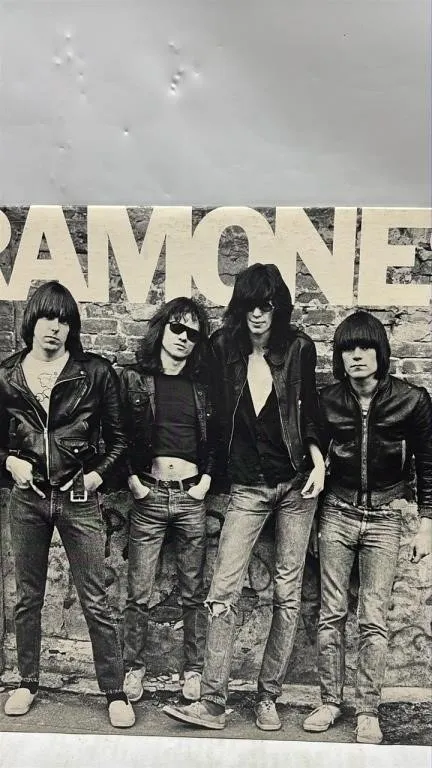 1976 Ramones Vinyl Lp record Self titled