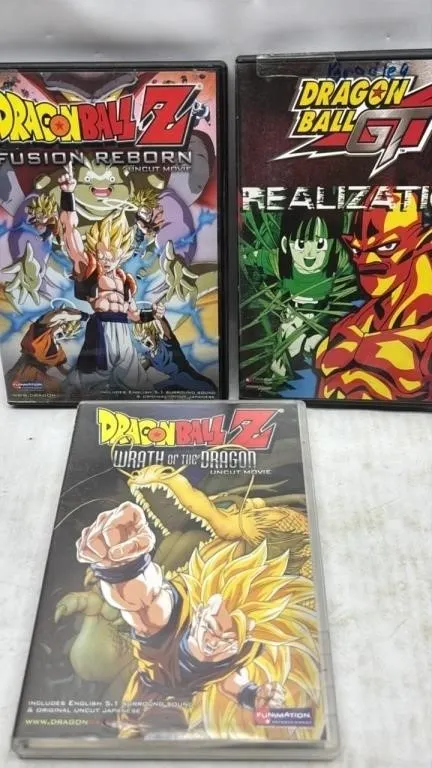 Dragonball Z DVD lot