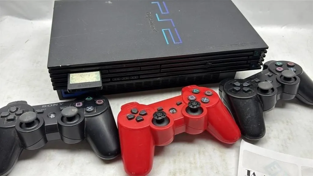 PlayStation PS2 Console & Controller lot