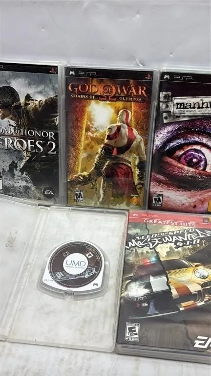 Playststion PSP video game lot