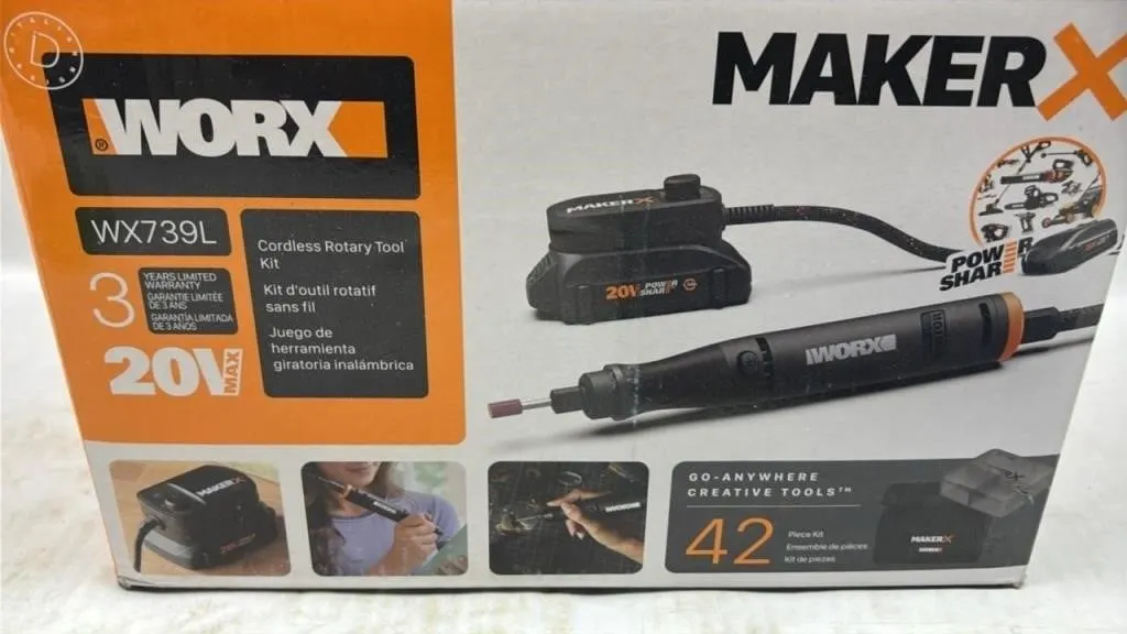 New Worx Maker Z Cordless rotary tool kit