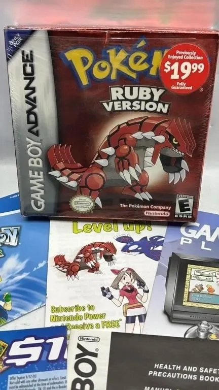 Nintendo Gameboy Advance Pokemon Ruby Version