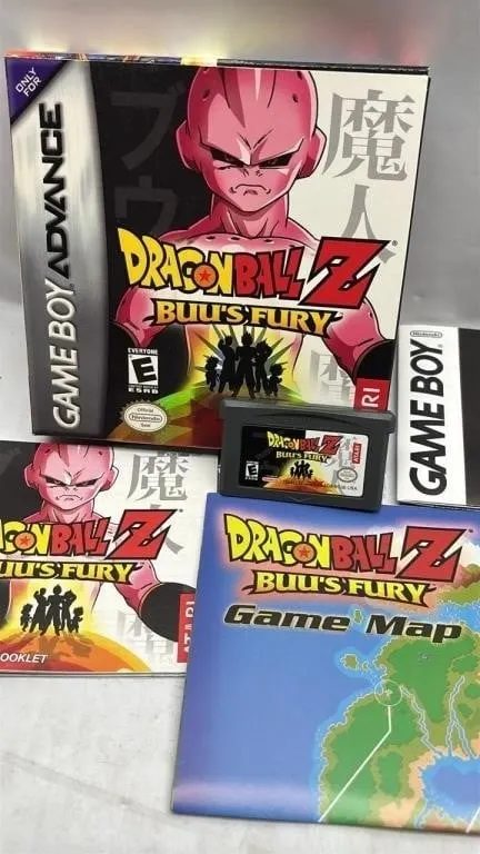 Gameboy Advance Dragonball Z Buus Fury Game comple