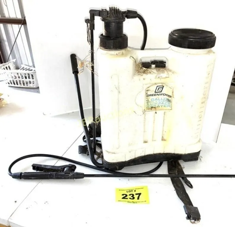 BACK PACK SPRAYER