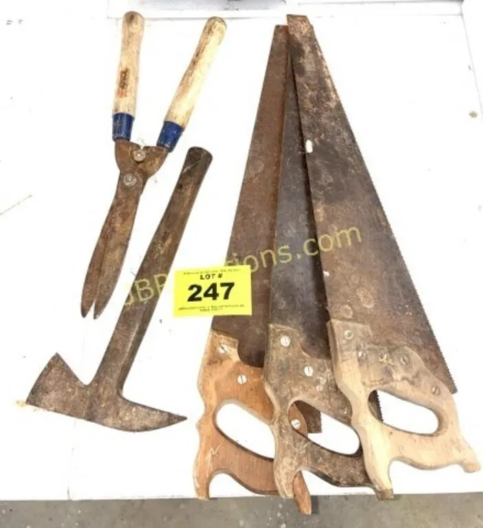HATCHET, HAND SAWS, TRIMMER