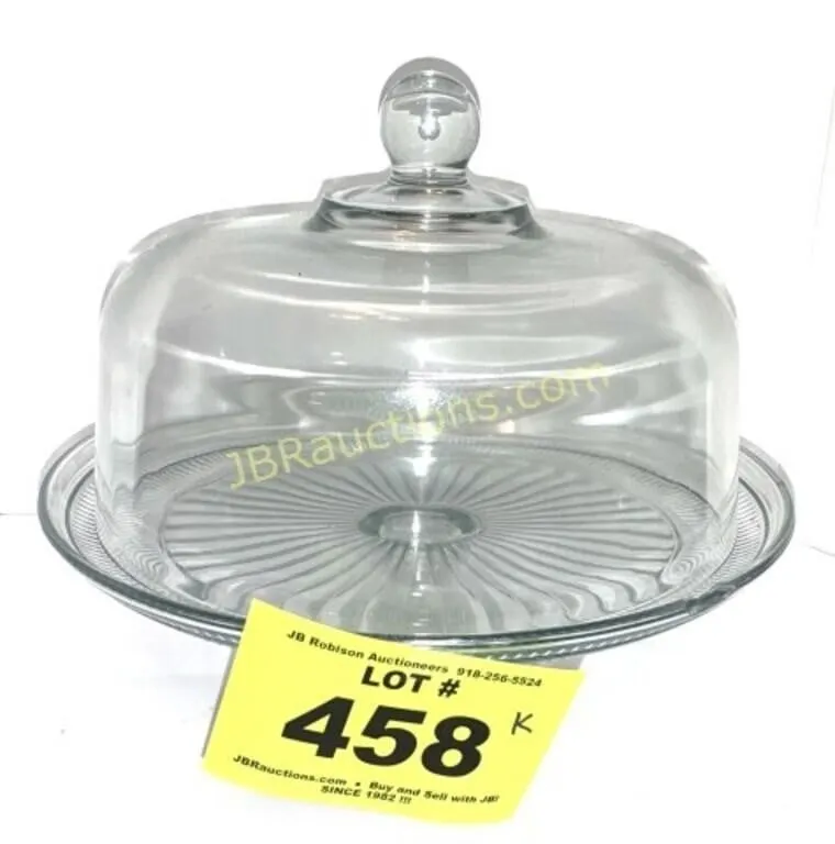 CAKE PLATE W LG CHIP