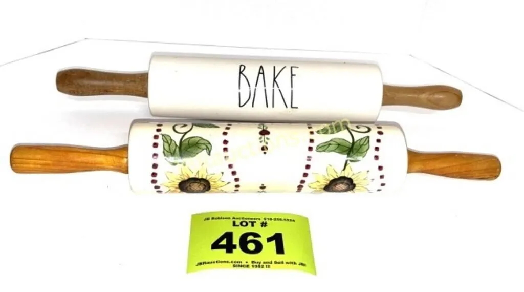 2 ROLLING PINS