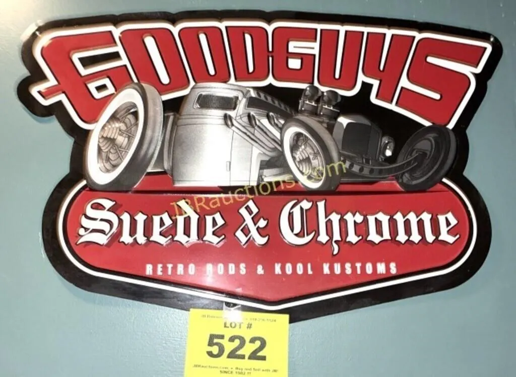 'GOOD GUYS CAR SIGN