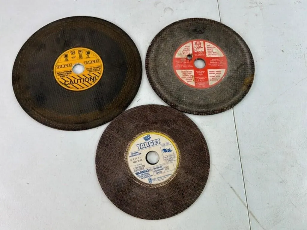 Target 12in Concrete Cutting Wheels (Lot of 3)