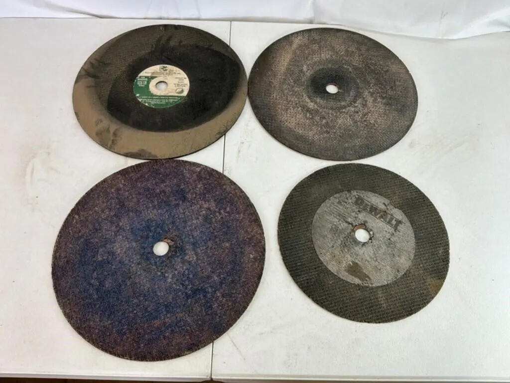 Bullard & DeWalt Abrasive Wheels (Lot of 4)