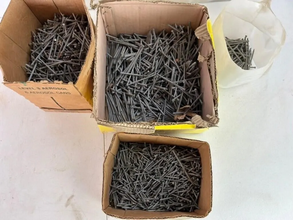 Bulk Galvanized Nails - Mixed Lengths