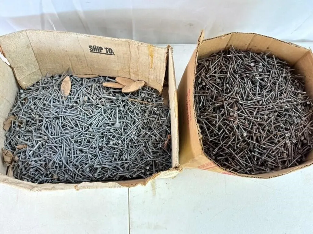 Mixed Lot of Assorted Metal Fasteners