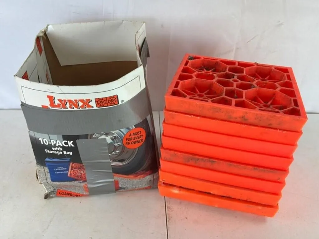 Lynx RV Levelers - 8pc Stack