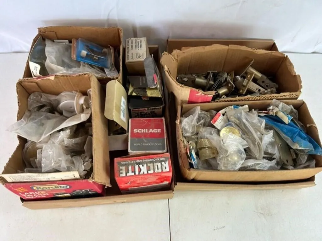 Mixed Door Hardware & Lock Parts