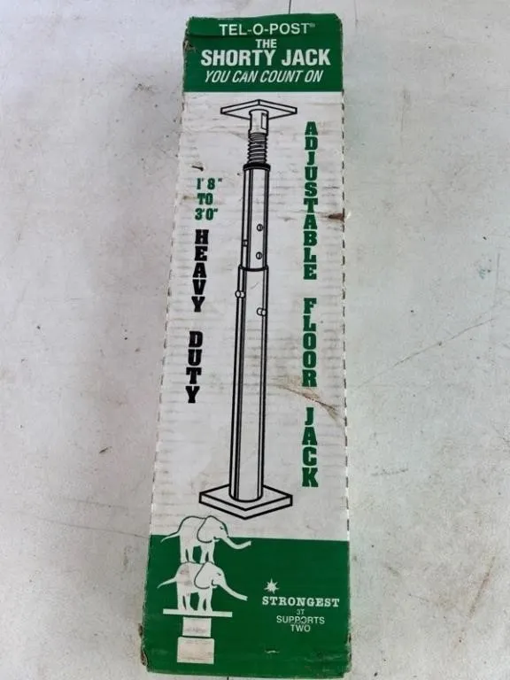 Tel-O-Post 3T Heavy Duty Floor Jack
