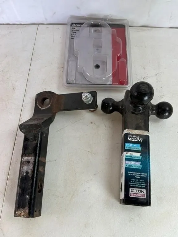 Towing Accessories - Tri-Ball Mount & Axle Kit