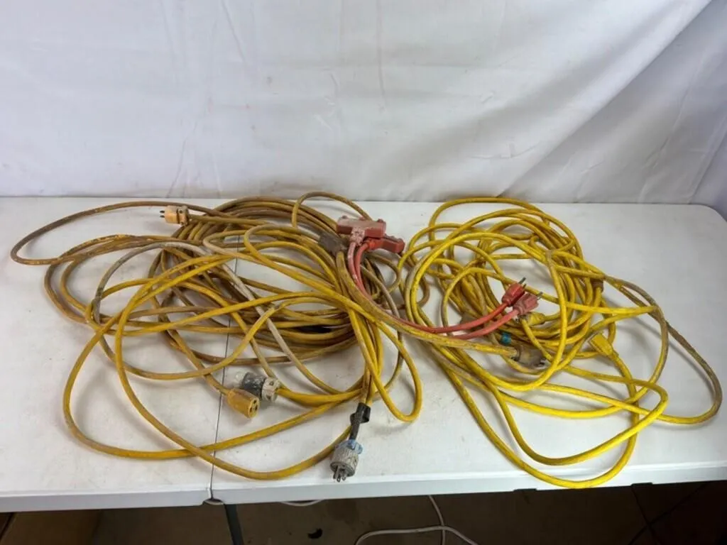 Mixed Heavy-Duty Extension Cords & Adapters
