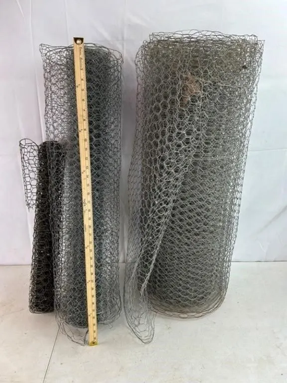4pc Wire Mesh Rolls - Mixed Sizes