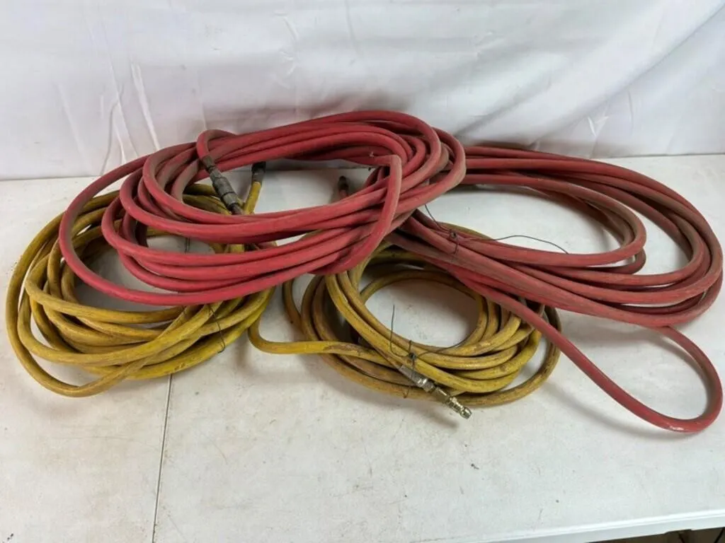 Mixed Red & Yellow Air Hose Assortment