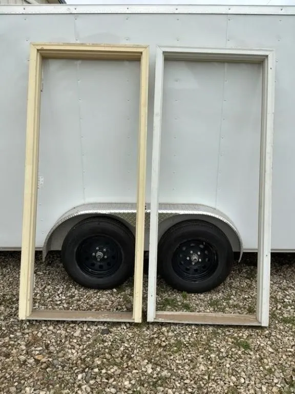 Pair of Wood Door Frames 84in x 36in