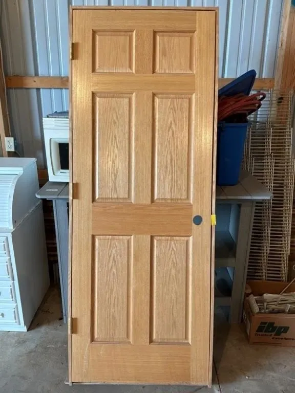 Masonite 32in x 84in Six-Panel Interior Door