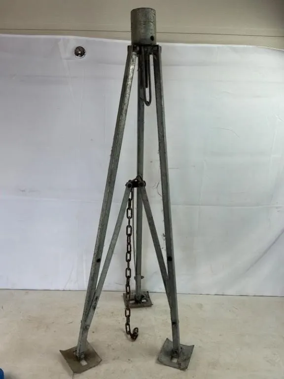 Vintage 48in Metal Tripod Stand