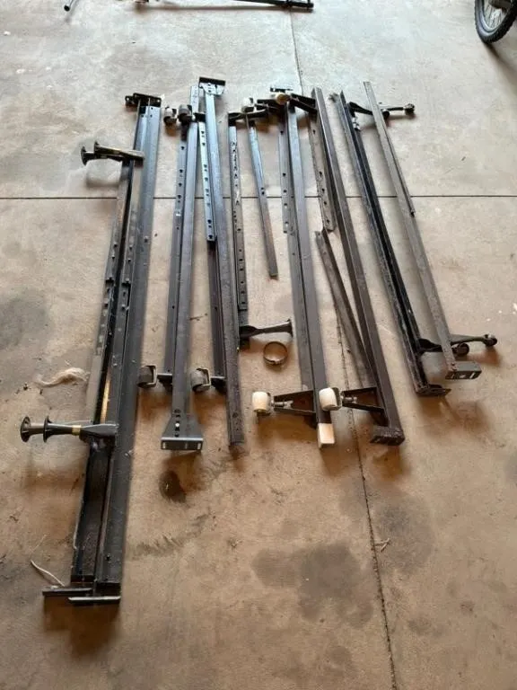 Metal Track & Rail Hardware (Lot of 12)