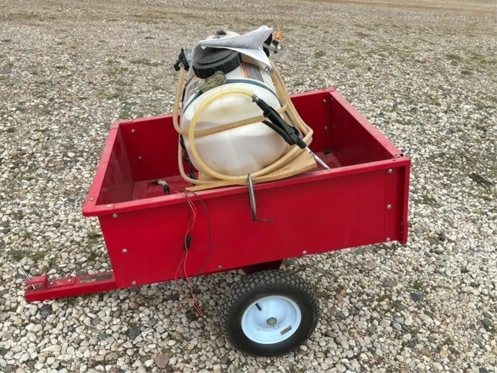 NorthStar Agricultural Sprayer on Utility Trailer