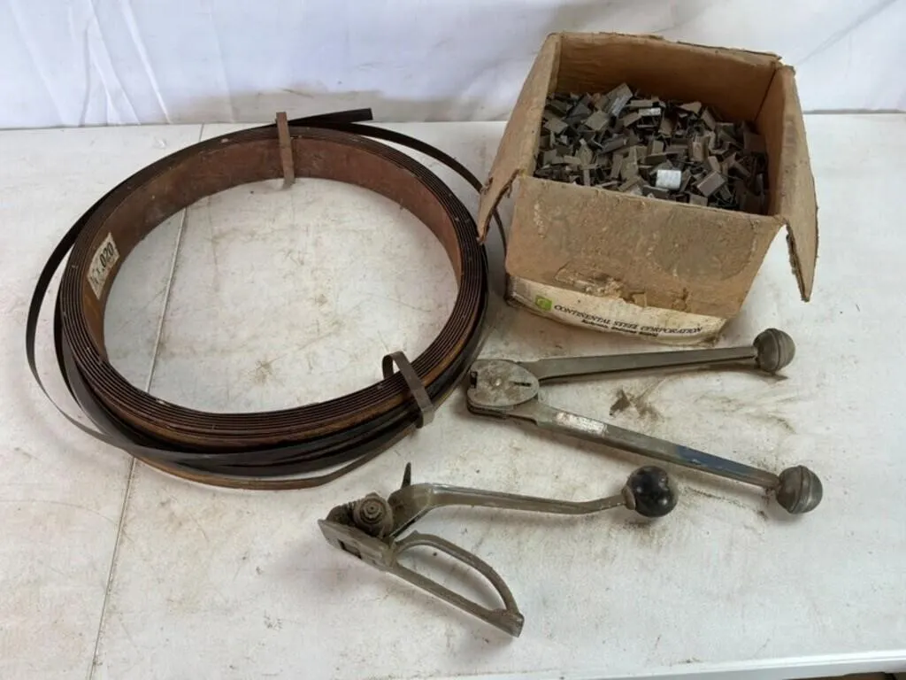 Steel Banding Supplies w/ Tools - 4pc