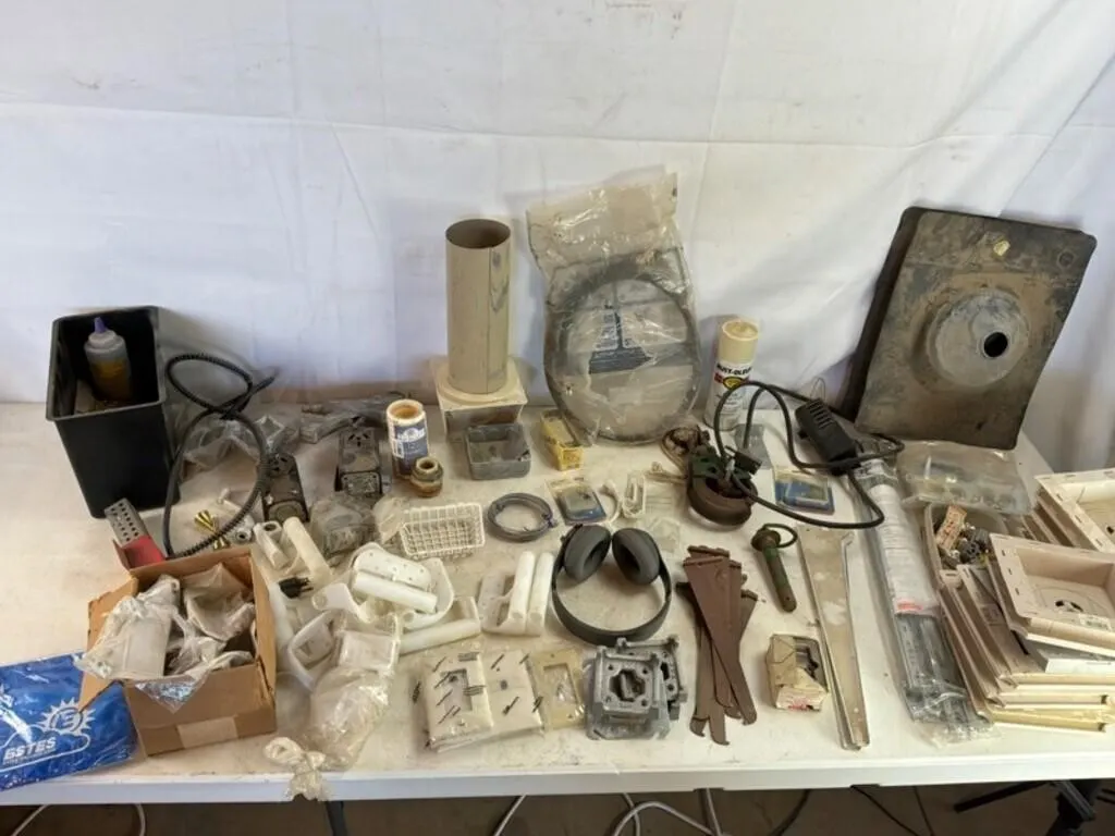 Mixed Plumbing, Electrical & Hardware Parts
