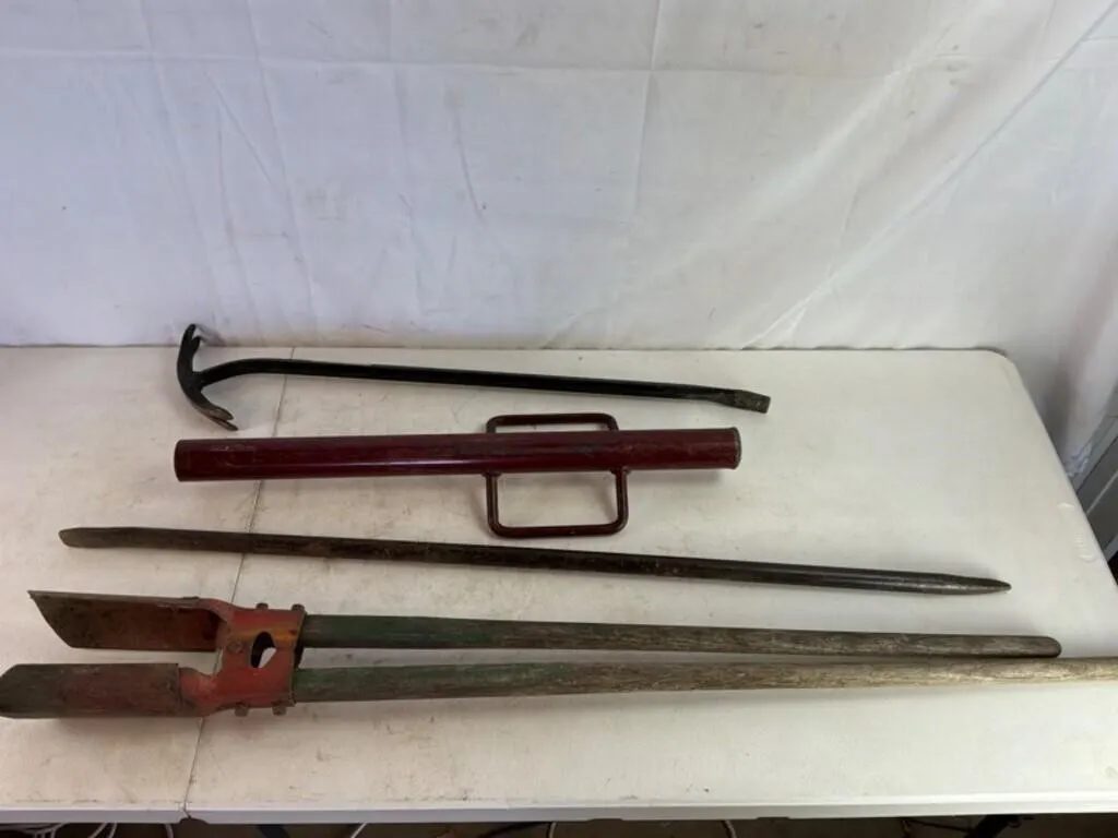 Mixed Heavy-Duty Hand Tools (Lot of 4)