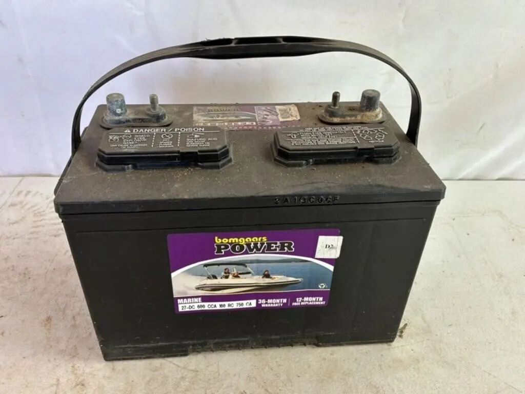 Longacres Power Marine Battery 27-DC
