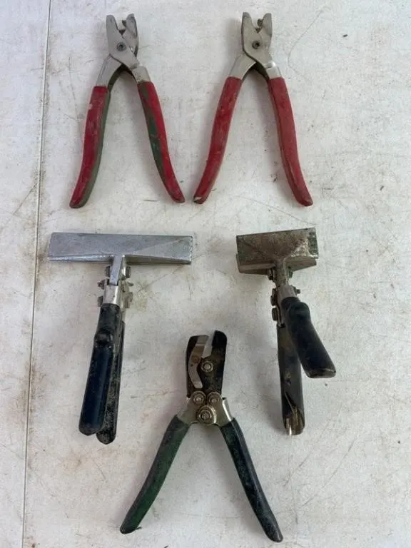 Mixed Lot of 5 Metalworking Hand Tools