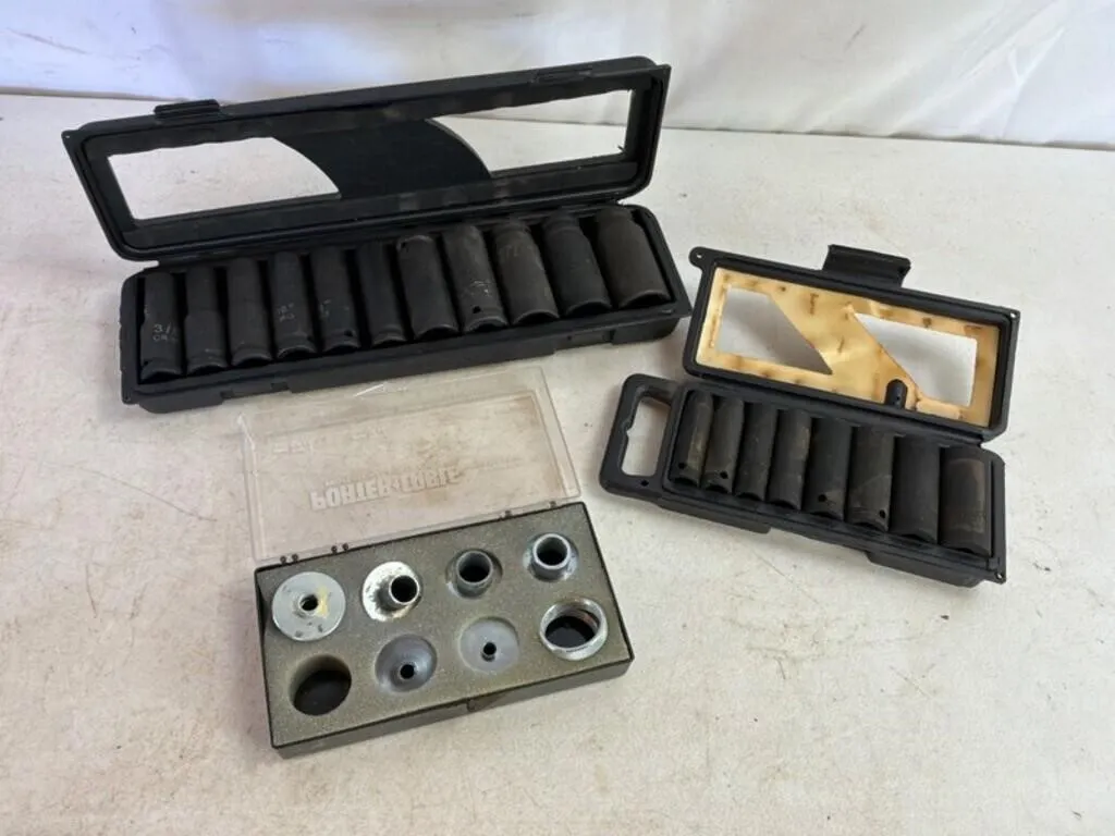 Stanley & Porter-Cable Tool Sets (3pc)