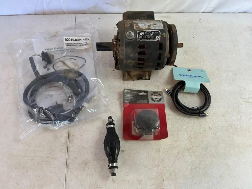 Small Engine & Trailer Parts Mixed Lot (5)