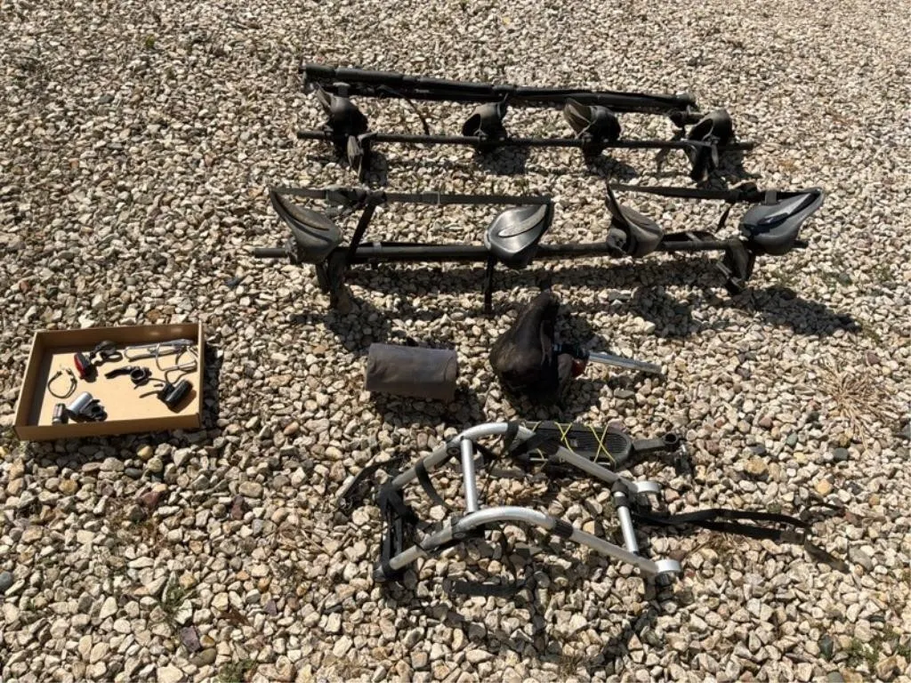 Mixed Bike Rack & Carrier Parts Lot