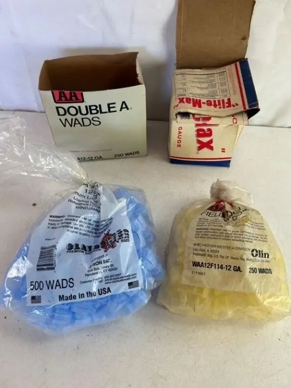 12 Gauge Shotgun Wads Mixed Lot - Claybuster