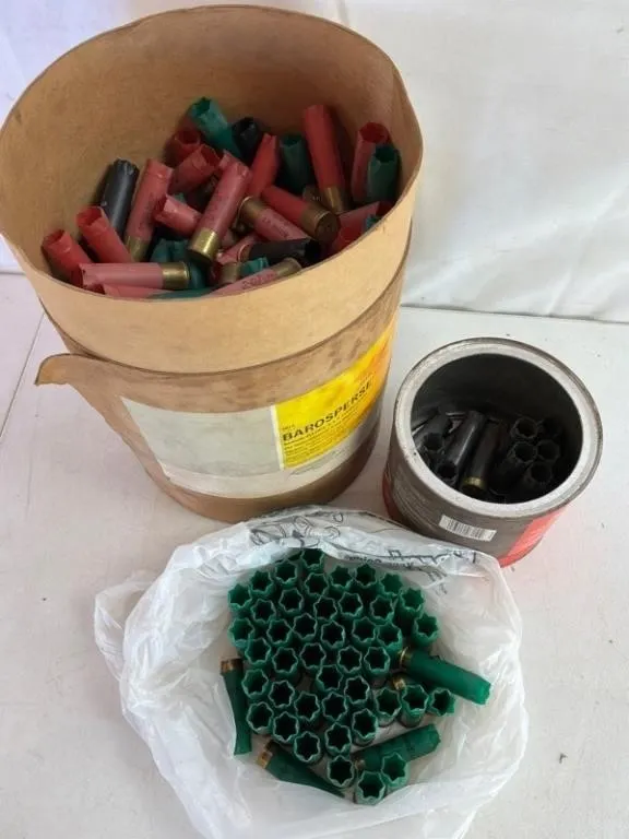 Mixed Lot 12 Gauge Shotgun Shell Hulls