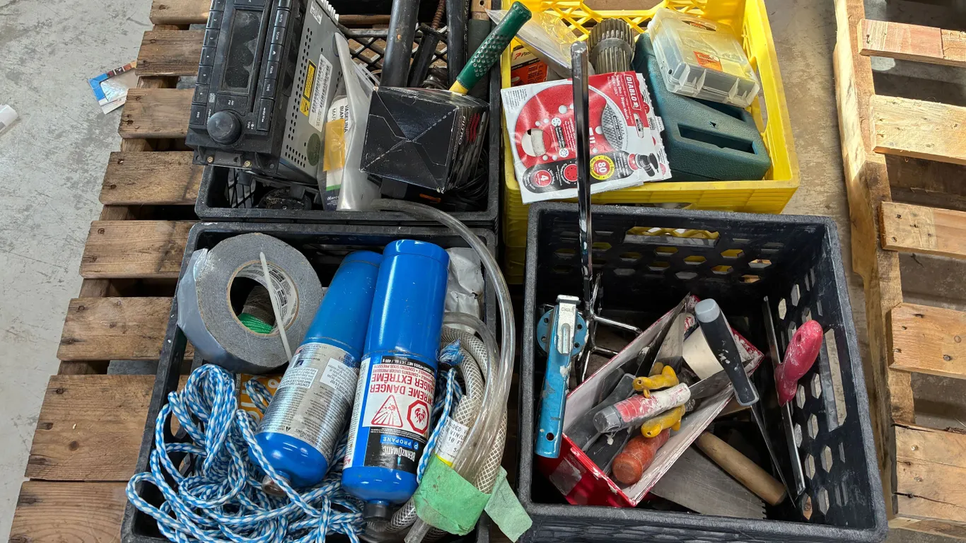 Trowels Torch Gas and Misc. Items