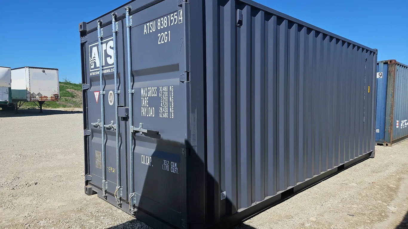 20' 1 Door Single Use Sea Container