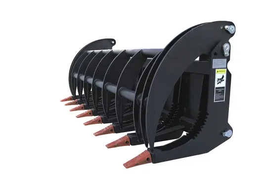 Hanbase Skid Steer Heavy Grass Fork Grapple~New!