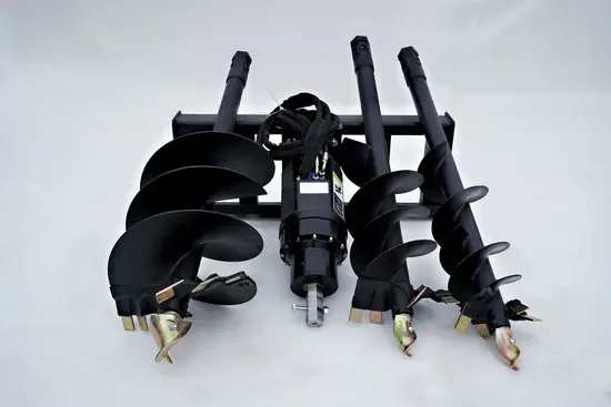 Hanbase Skid Steer Auger- with 3 bits~New!