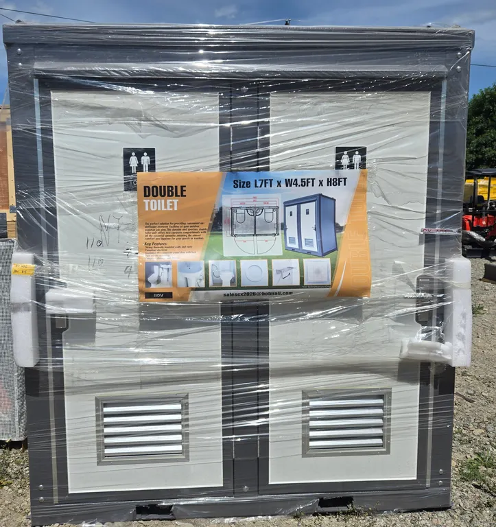 Hanbase Portable Double Toilet 110V ~New!