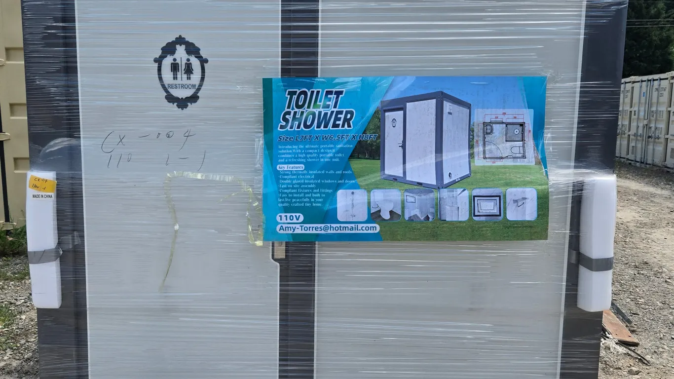 Hanbase Portable Toilet with Shower~New!